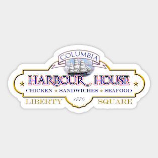 Columbia Harour House Sticker